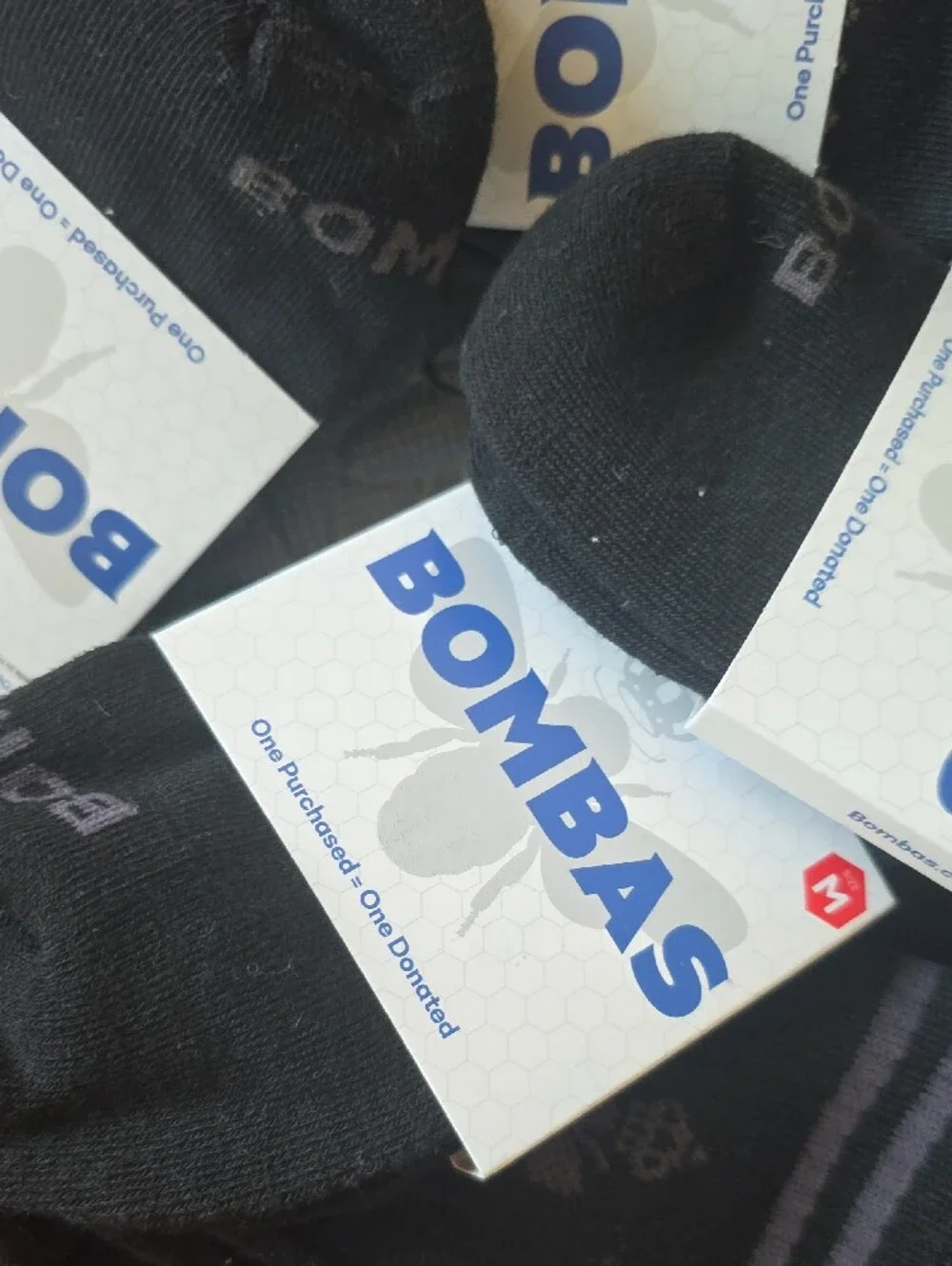 Bombas Black Low-Cut Athletic No-Show Socks - Pack